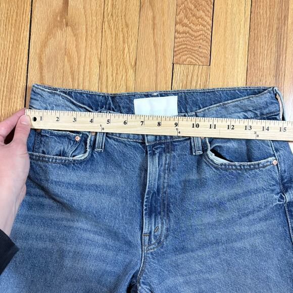 $288 MOTHER The Reifler Jeans Size 28 Early Blue Wash 100% Cotton Denim Pants - Picture 7 of 16